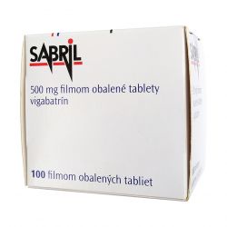 Сабрил (Вигабатрин) таблетки 500мг №100 (100 таблеток) в Смоленске и области фото