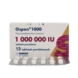 Оспен (Феноксиметилпенициллин) табл. 1млн. МЕ №12 в Смоленске и области фото
