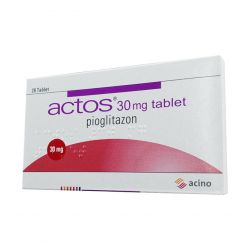 Актос (Пиоглитазон, аналог Амальвия) таблетки 30мг №28 в Смоленске и области фото