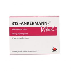Витамин В12 Ankermann Vital (Метилкобаламин) табл. 100мкг 50шт. в Смоленске и области фото