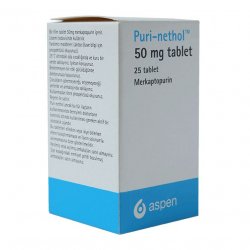 Пури-нетол (Пуринетол, Меркаптопурин) в таблетках 50мг N25 в Смоленске и области фото